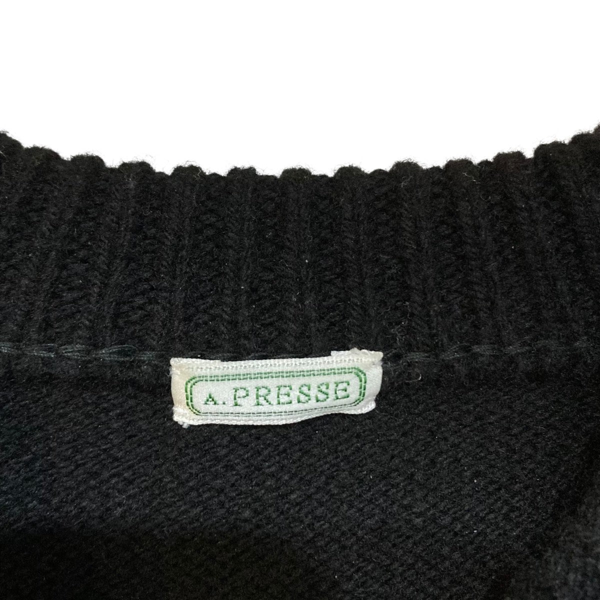 アプレッセ Pullover Sweater A.PRESSE/アプレッセ】Pullover Sweater（ニット／セーター）｜L