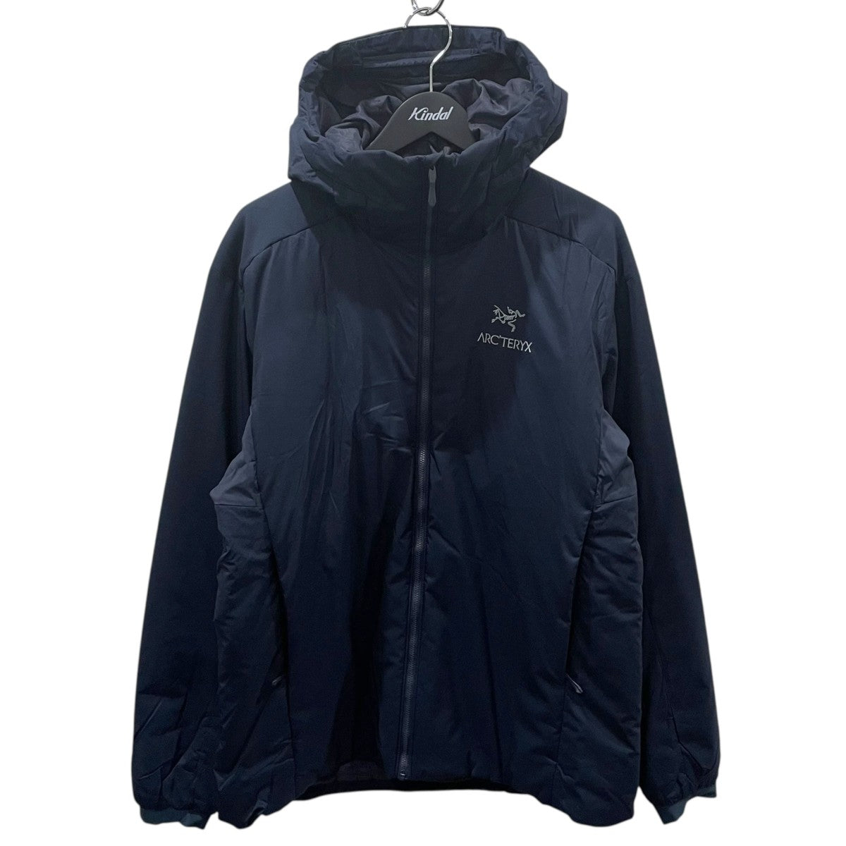カインドオルオンライン ジップアップ中綿フーデッドジャケット Atom AR Hoody アトム AR フーディ 24105 古着・中古-1枚目のアイテム画像