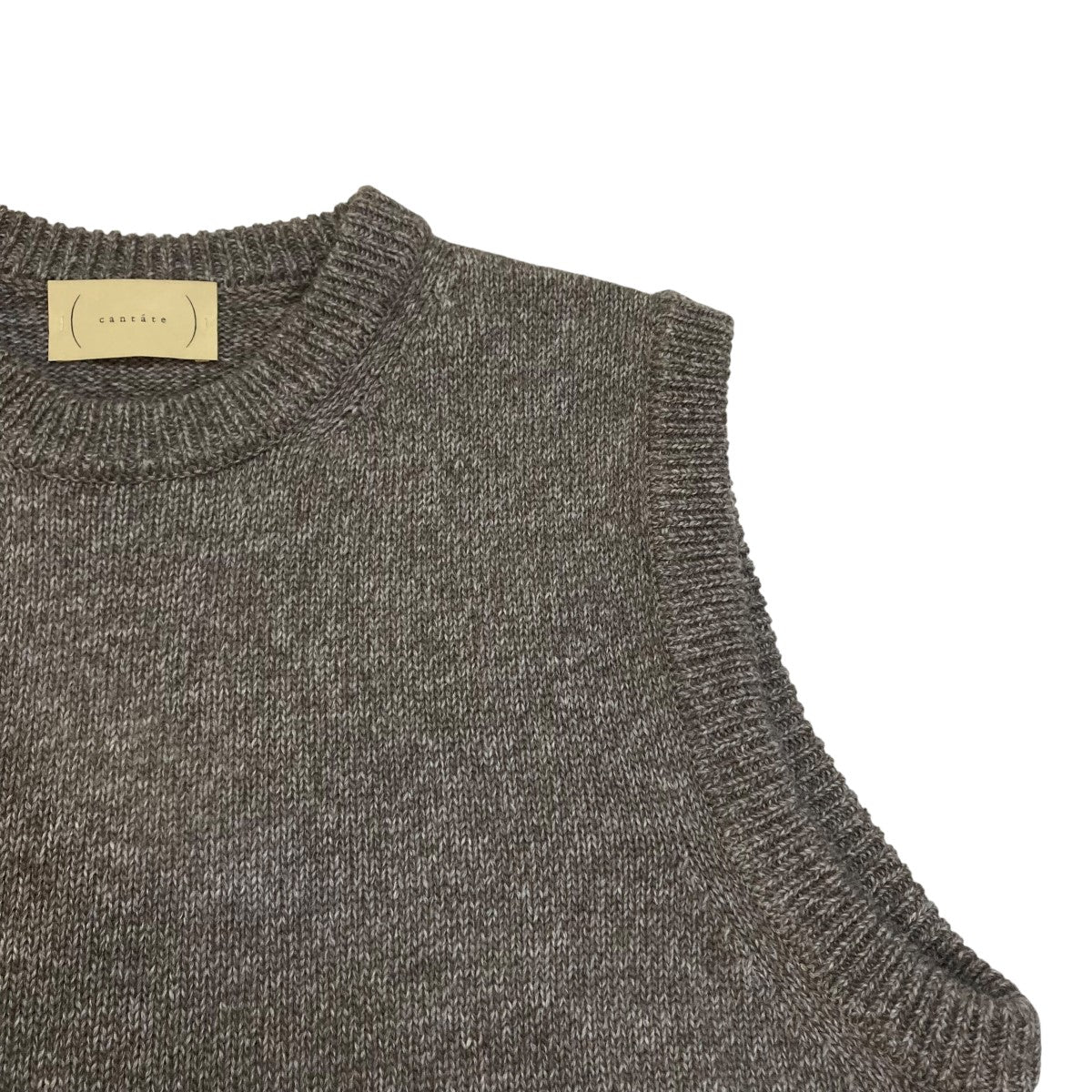 cantate(カンタータ) ニットベスト22AWCA0366 22AWCA0366