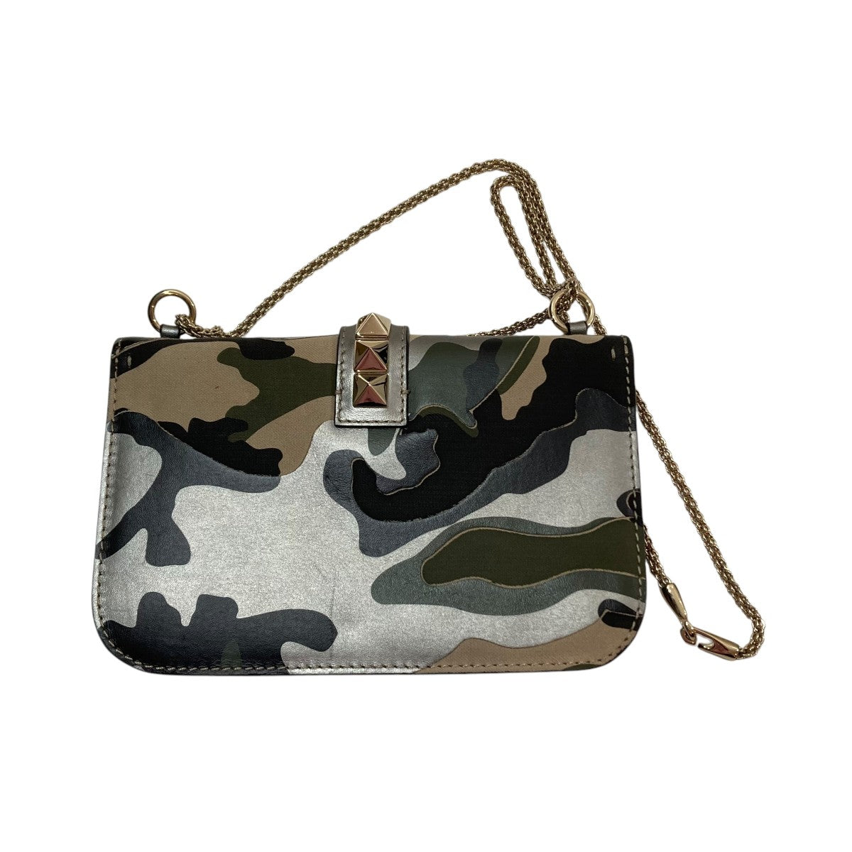Valentino カモフラージュ ハンドバッグ 中古・古着通販】VALENTINO GARAVANI (ヴァレンティノ・ガラヴァーニ