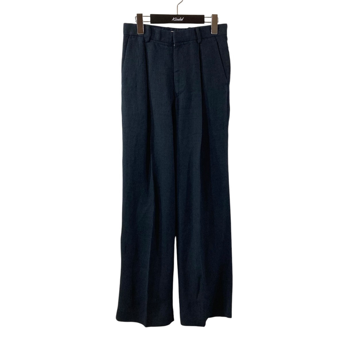 オーラリー AURALEE 19AW 日本製 WOOL SERGE CHECK SLACKS