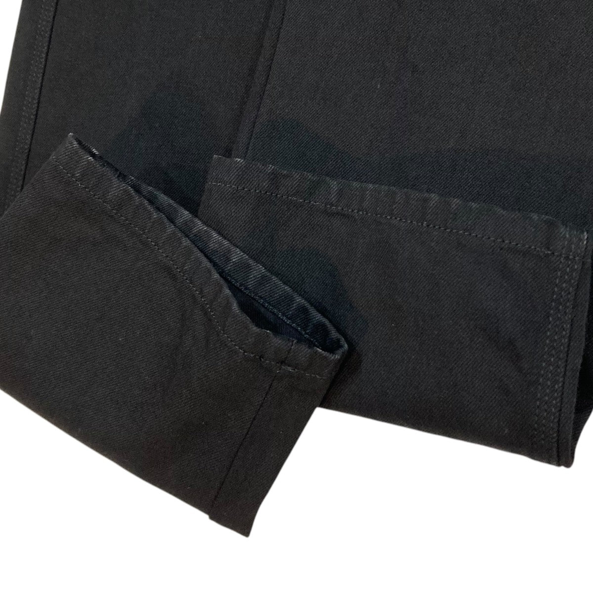 【BOTTEGA VENETA】新作ストレートパンツ コットン Black 送料込 BOTTEGA VENETA（ボッテガヴェネタ）カーゴパンツ 黒 サイズ:42