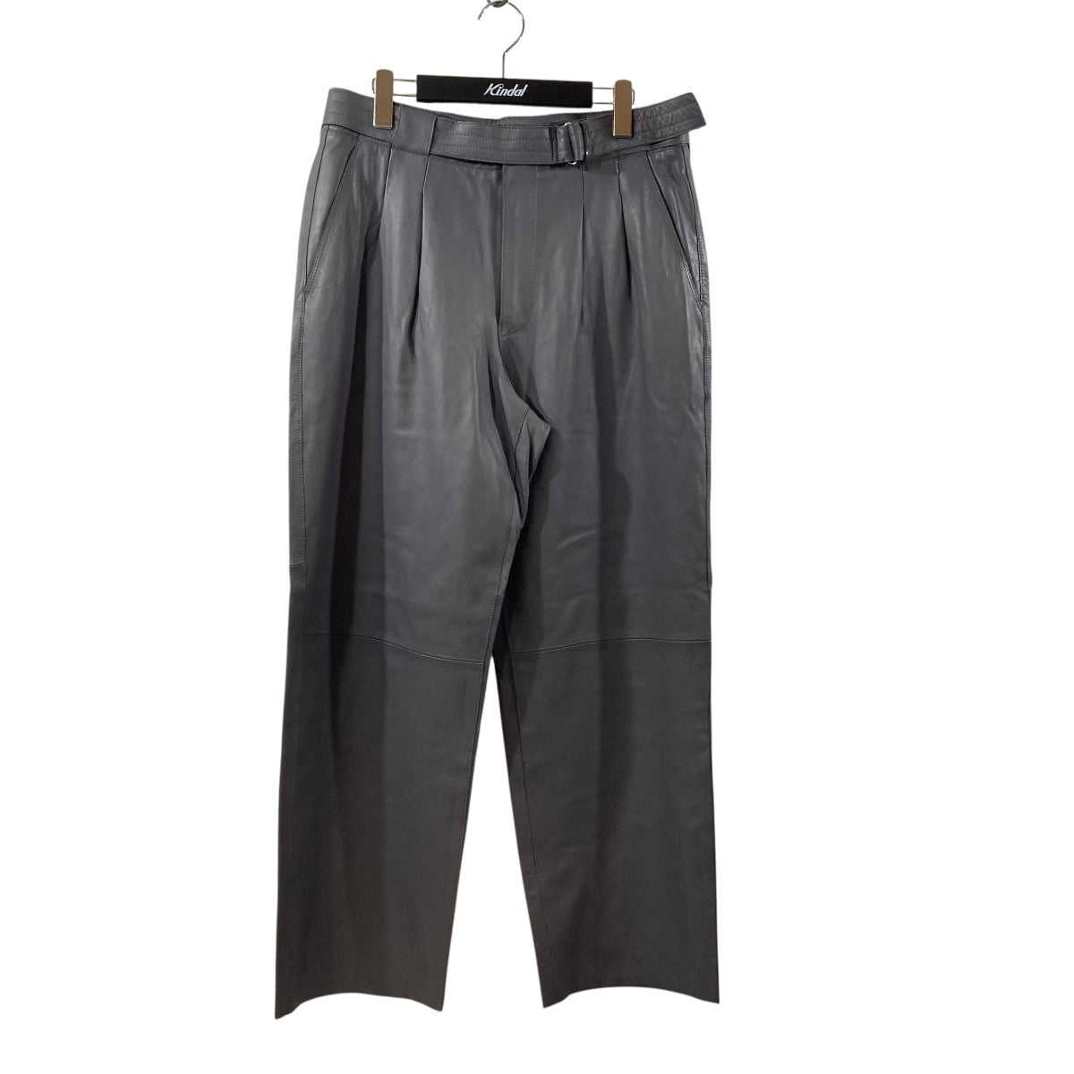 YOKE パジャマパンツ　サイズ2 YOKE（ヨーク） ワイドパジャマパンツ ブラウン - margin