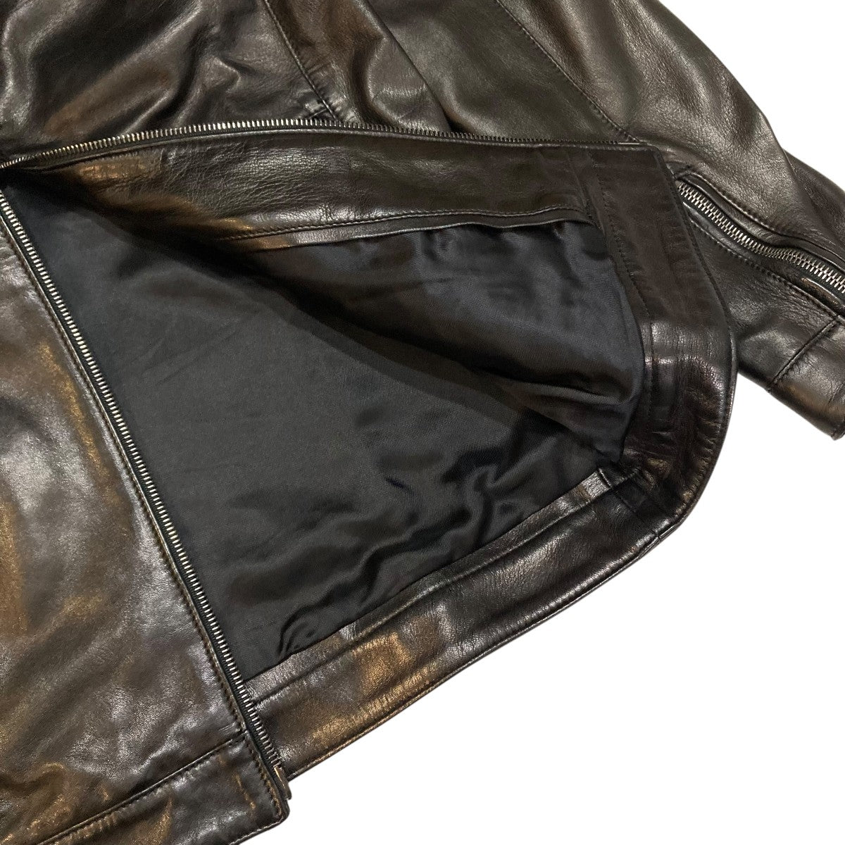 AVIGNON(アヴィニョン) 羊革レザージャケットAG-07-006-214 AG-07-006