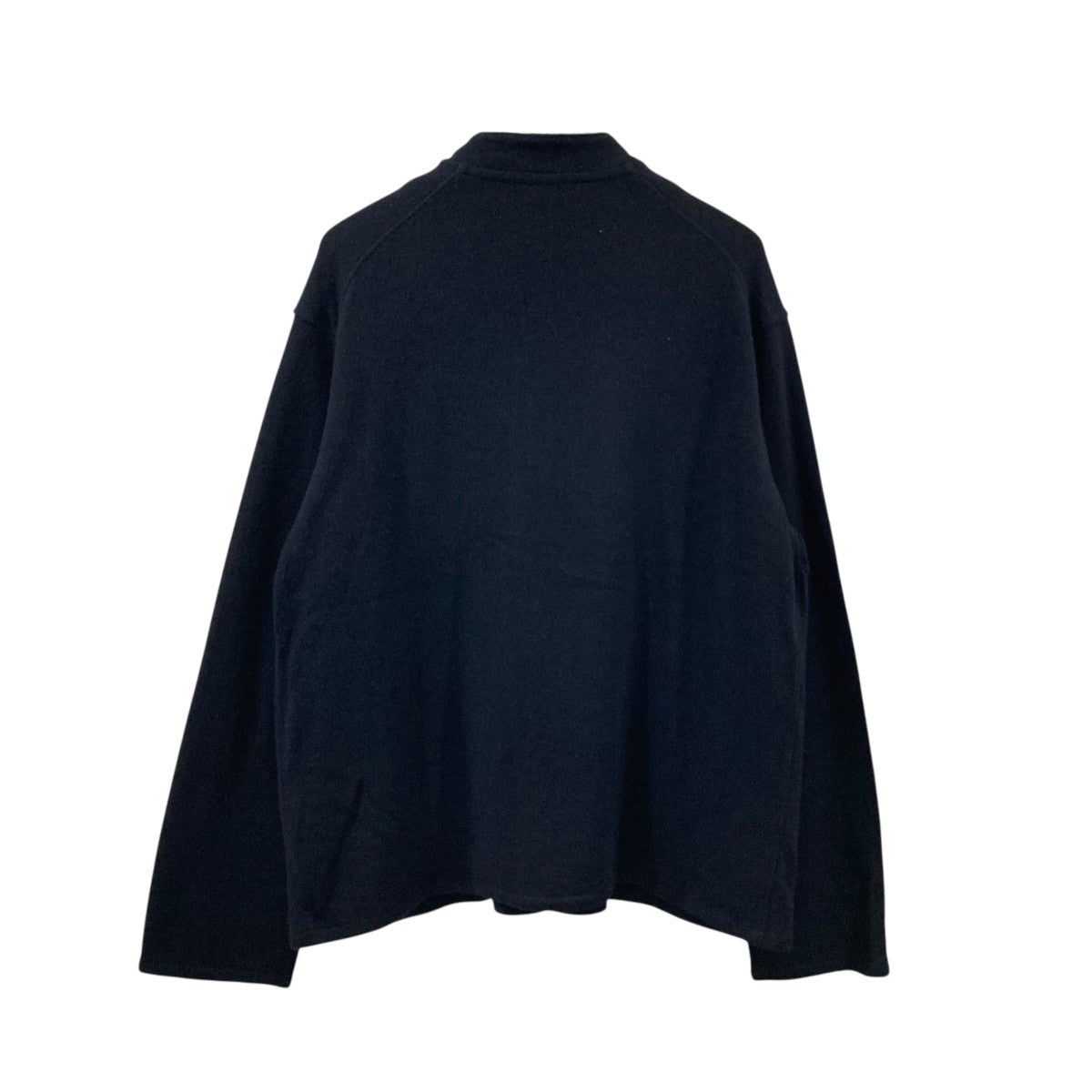 コモリ　ベタシャン　スタンドカラージャケット　ネイビー　サイズ3 中古・古着通販】COMOLI (コモリ) ベタシャン スタンドカラー