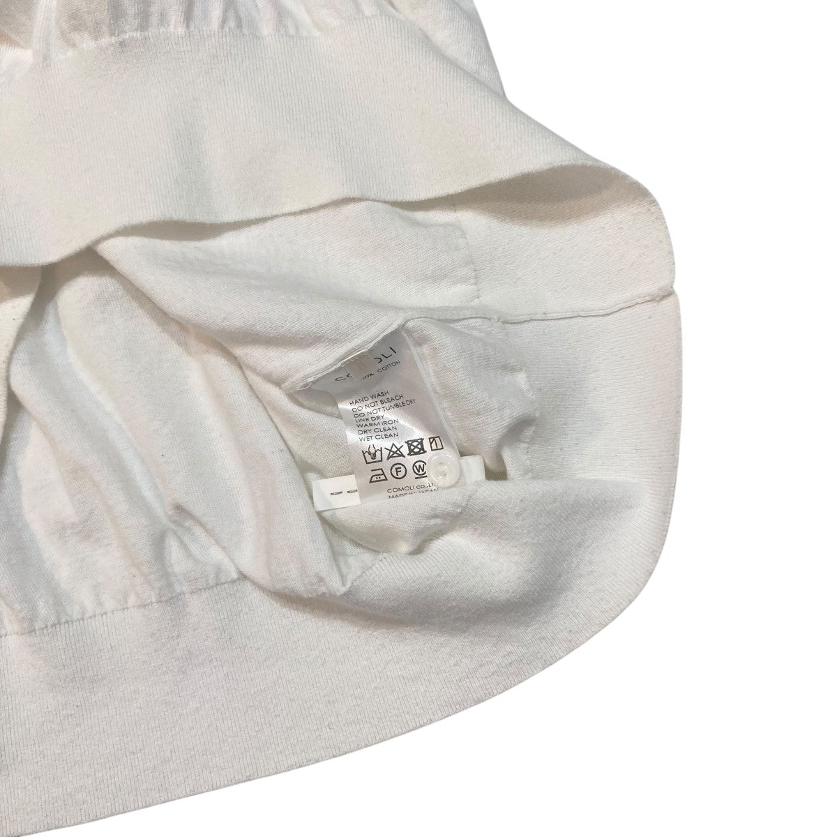 COMOLI(コモリ) コットンニットポロポロシャツZ01-06013 Z01-06013