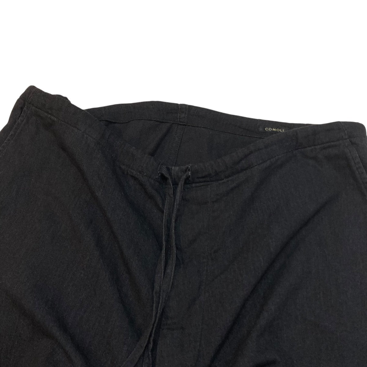 comoli 20SS ダンガリードローストリングパンツ purple 2 m47447433180_1.jpg?1646629956
