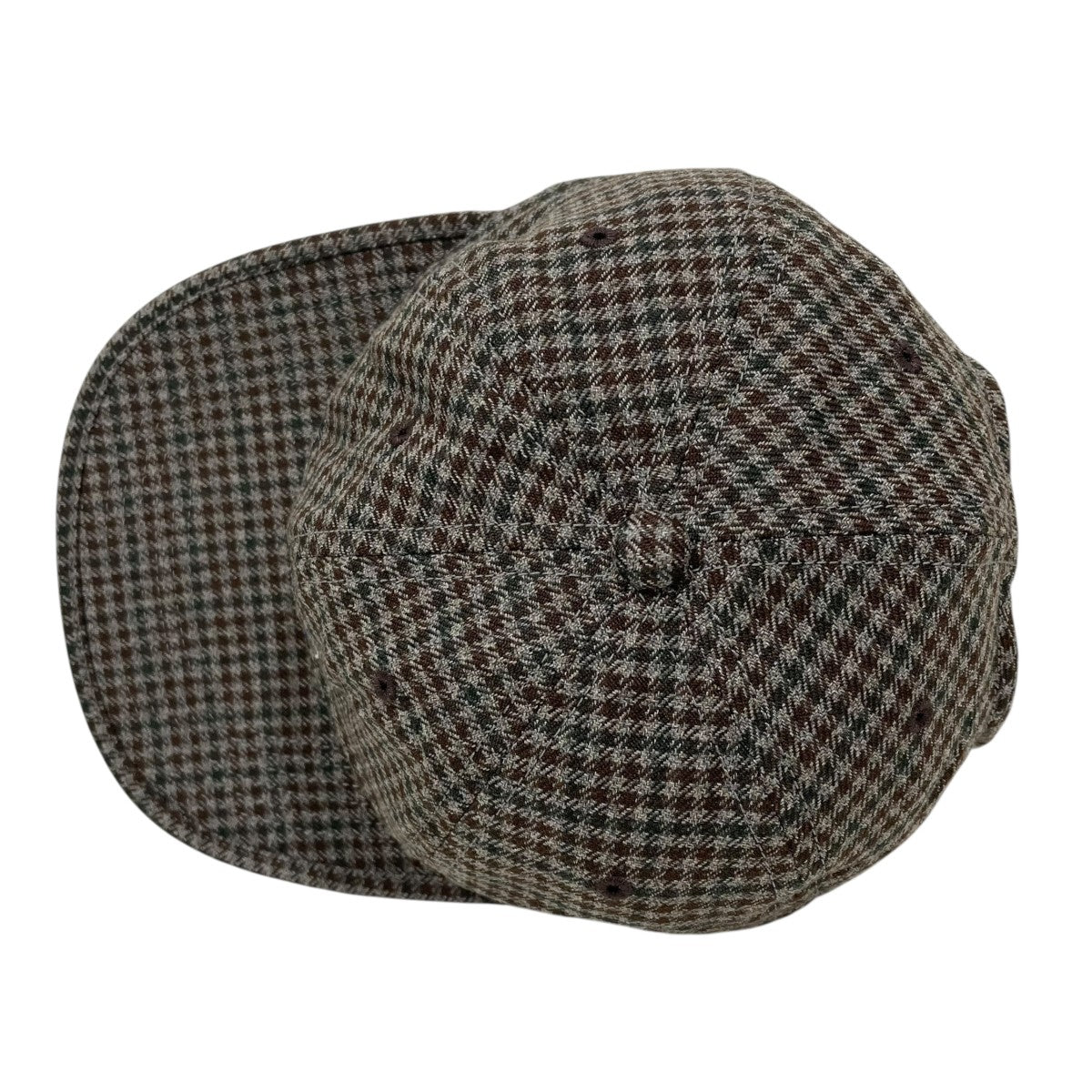 カインドオルオンライン チェック柄キャップ Classic Logo Tech Wool Cap クラシックロゴ テックウールキャップ SD24F-CP02 古着・中古-6枚目のアイテム画像