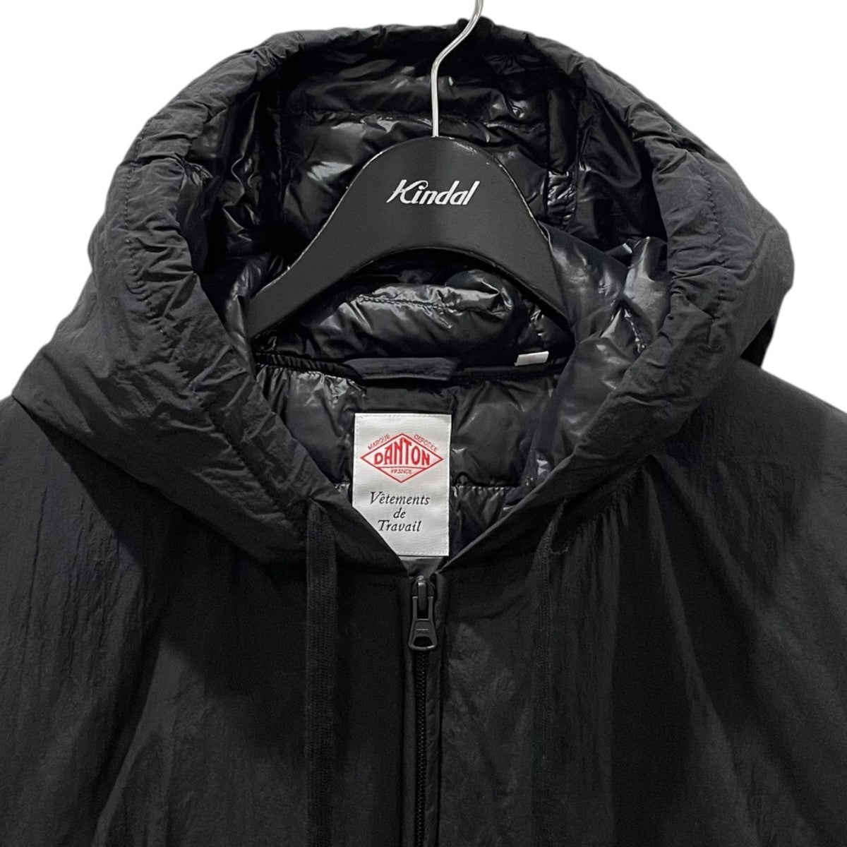 ☆新品、未使用☆DANTON ダウンジャケット　　フード付き　ブラック DANTON ダントン アーミー フード ジャケット｜BORN FREE ONLINE
