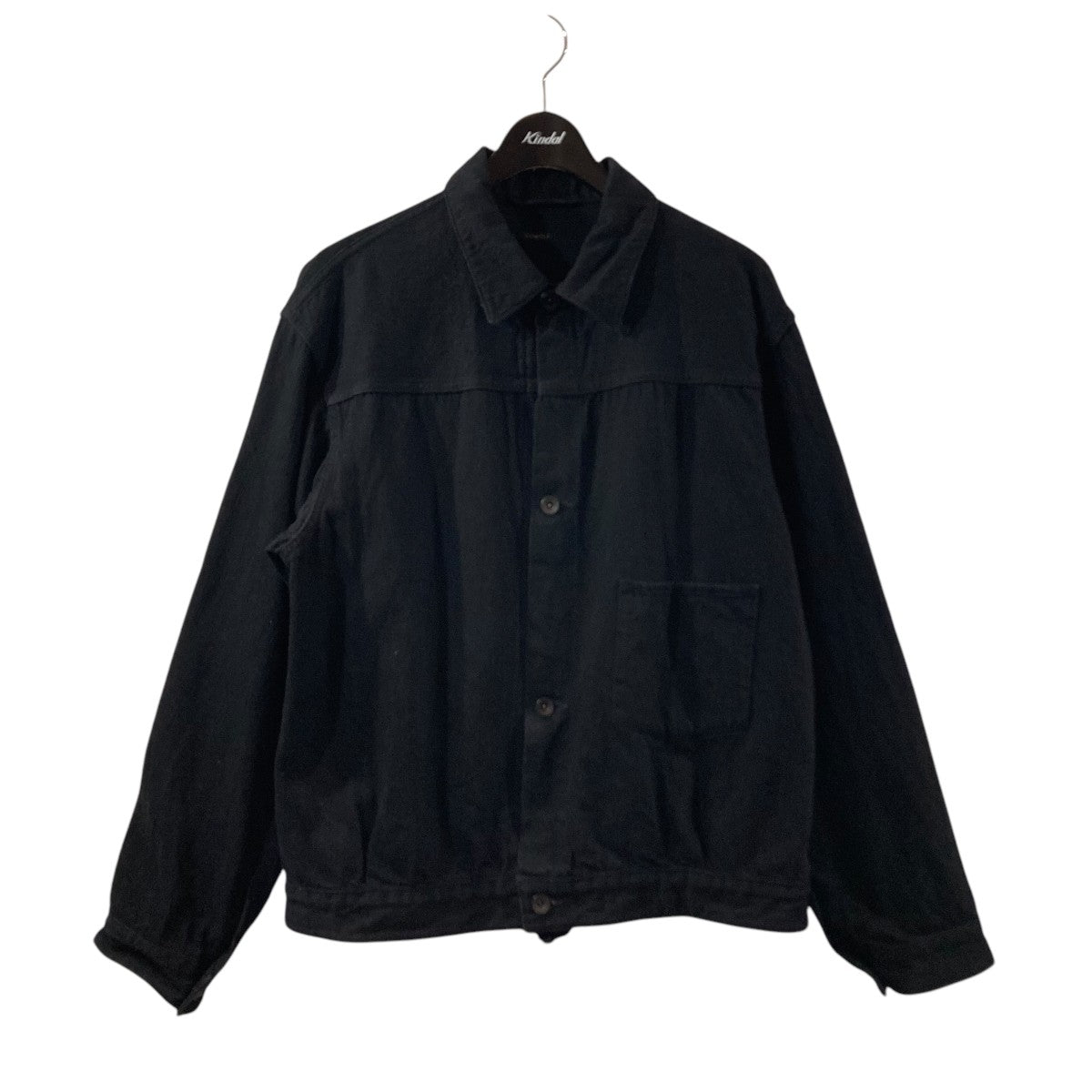 COMOLI(コモリ) デニムジャケット A03-01001 A03-01001 ブラック COMOLI(コモリ) デニムジャケット A03-01001 A03-01001 ブラック