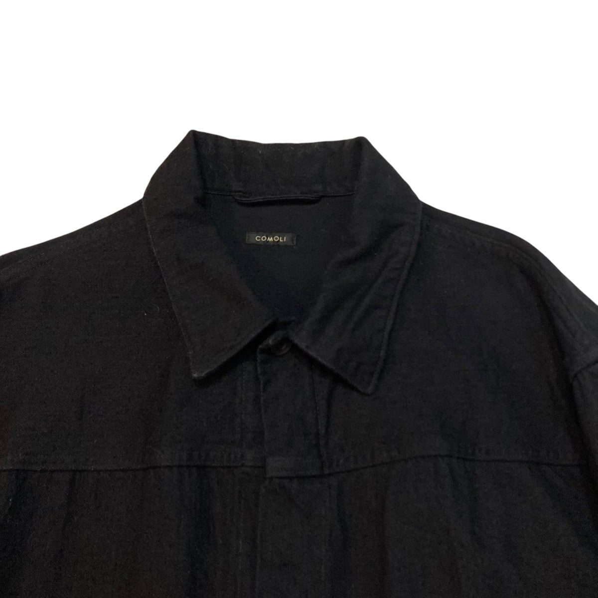 COMOLI(コモリ) デニムジャケット A03-01001 A03-01001 ブラック COMOLI(コモリ) デニムジャケット A03-01001 A03-01001 ブラック