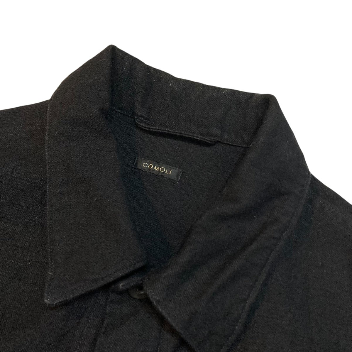 COMOLI(コモリ) デニムジャケット A03-01001 A03-01001 ブラック COMOLI(コモリ) デニムジャケット A03-01001 A03-01001 ブラック