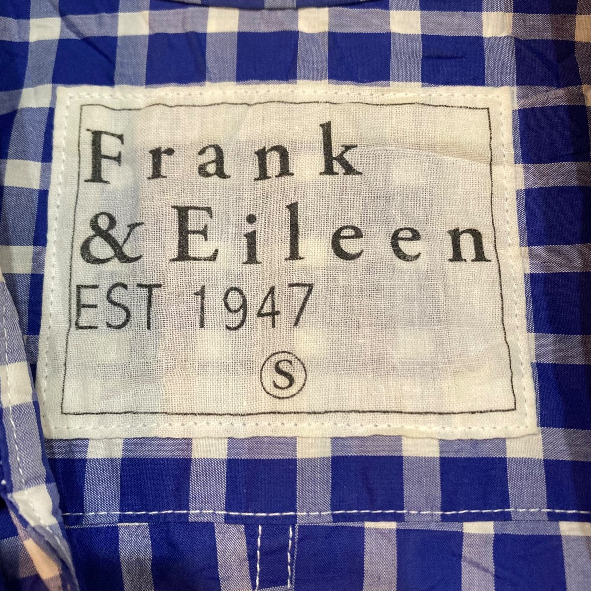 Frank&Eileen フランク&アイリーン チェックシャツ定価30,