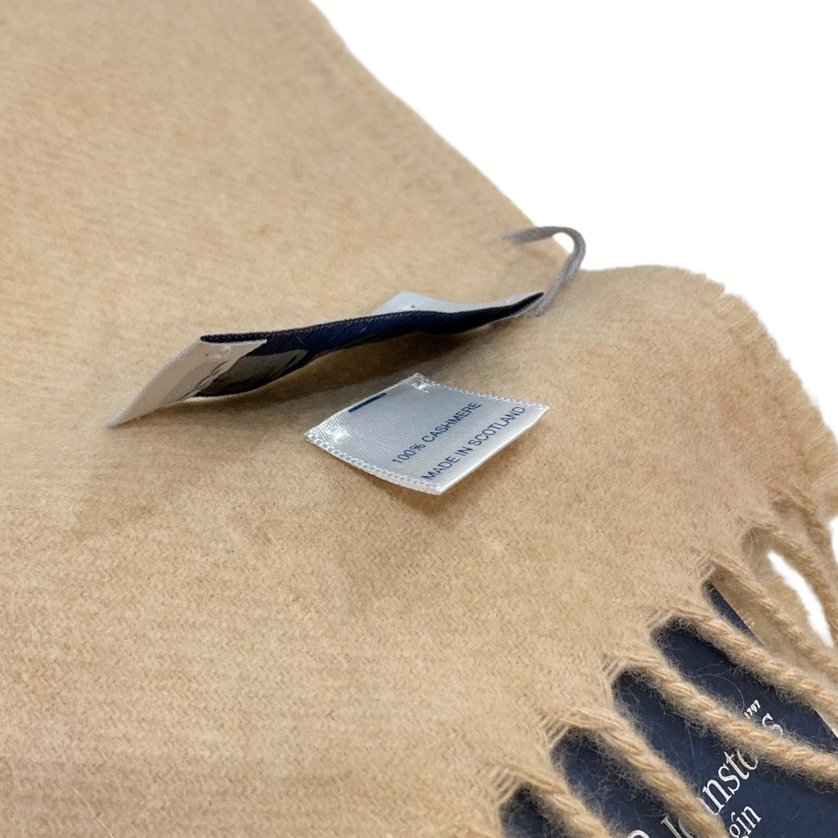 JOHNSTONS OF ELGIN(ジョンストンズオブエルガン) マフラー ベージュ