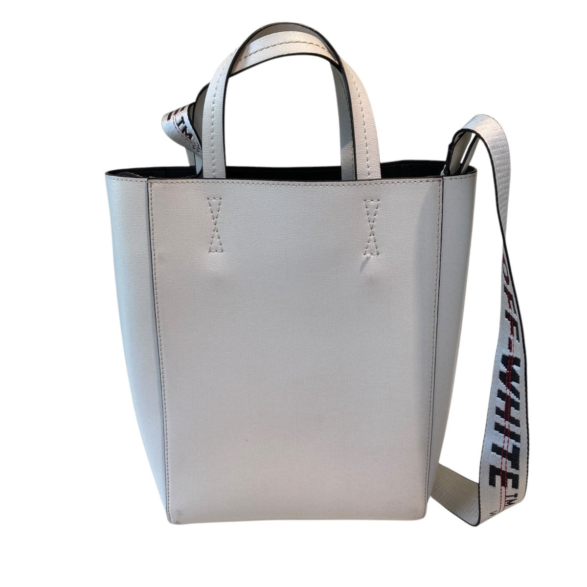 最安 OFFWHITE(オフホワイト) SCULPTURE TOTE 3way Bagショルダー バッグ