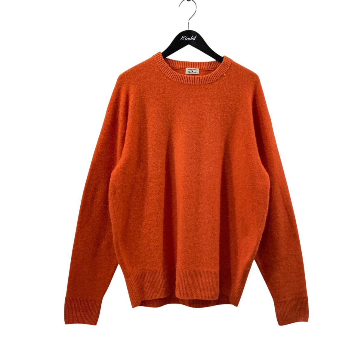 MAATEE＆SONS(マーティーアンドサンズ) クルーネックカシミヤニット