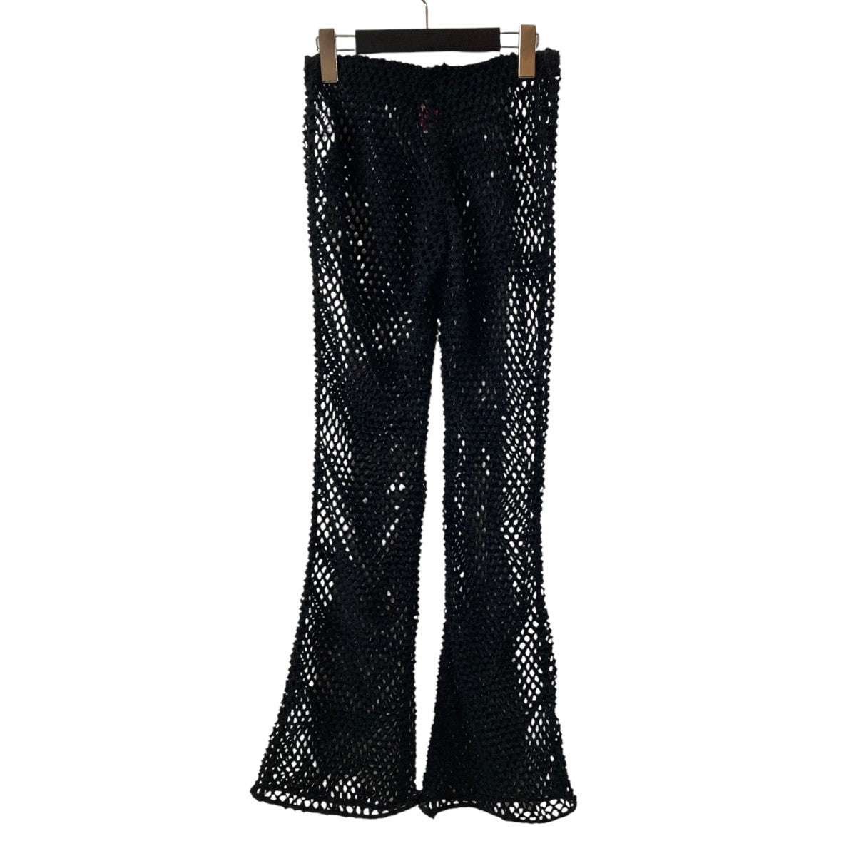 FETICO Mesh Jacquard Flared PantsイージーパンツFTC232-0606 古着・中古-2枚目のアイテム画像