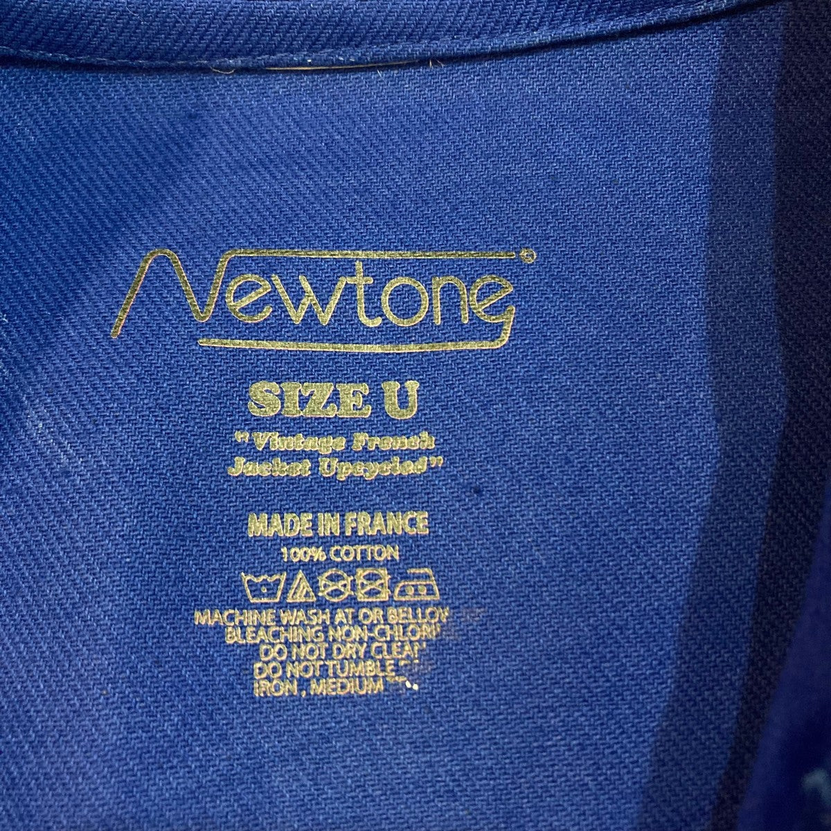 NEWTONE×Deuxieme Classe バックプリントブルゾン