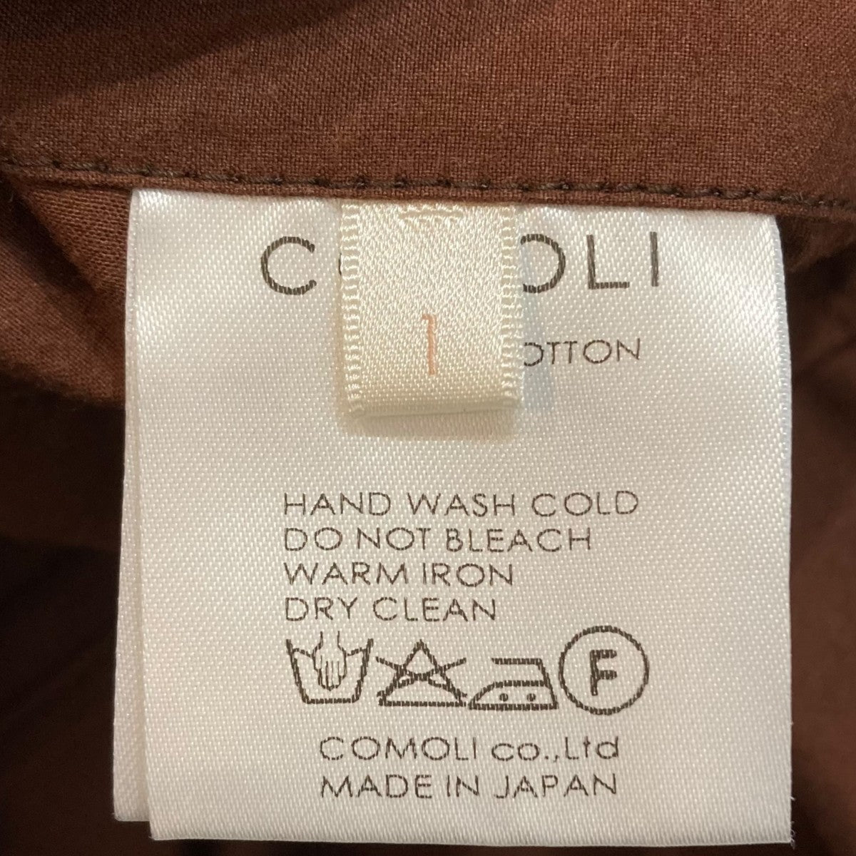 COMOLI 16SS タイロッケン タイプライター サイズ2 COMOLI(コモリ) 16SSタイプライタータイロッケンコートタイ