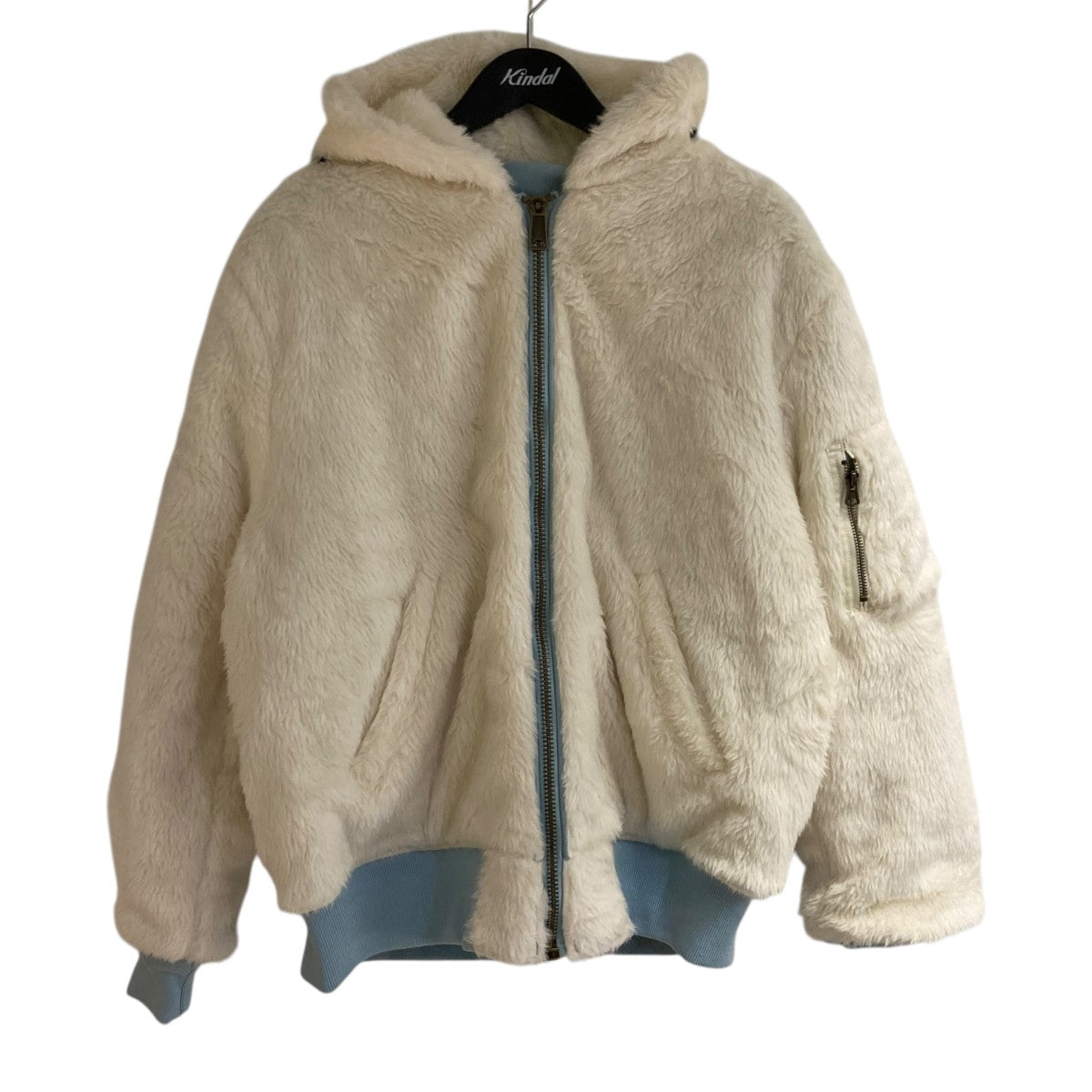 ジャケット・アウター supreme MA-1 Supreme(シュプリーム) 22AWFaux Fur Reversible MA-1MA-1 ホワイト