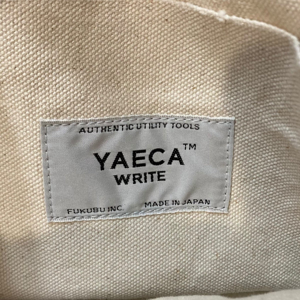 YAECA(ヤエカ) ツールバッグ2WAYバッグ42961 42961 オフホワイト YAECA(ヤエカ) ツールバッグ2WAYバッグ42961 42961 オフホワイト
