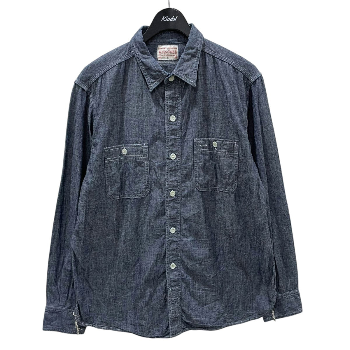 Band Collar Shirt Chambray – BONCOURA Official Online Store