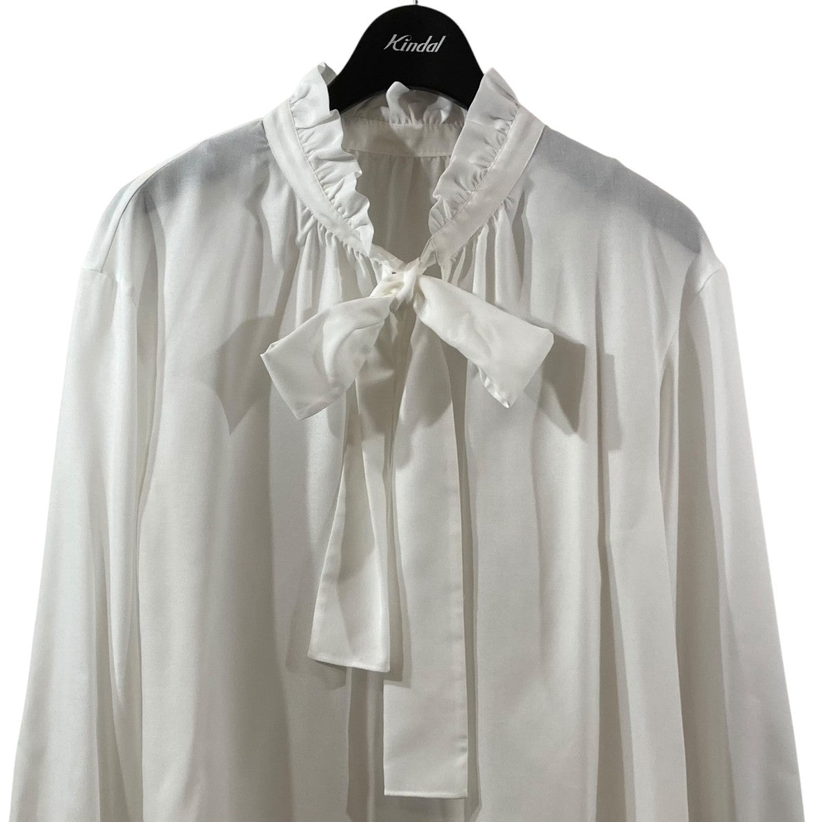 グロスアムンゼン フリルカラーリボンブラウス長袖ブラウス11-01-51-01005-HN