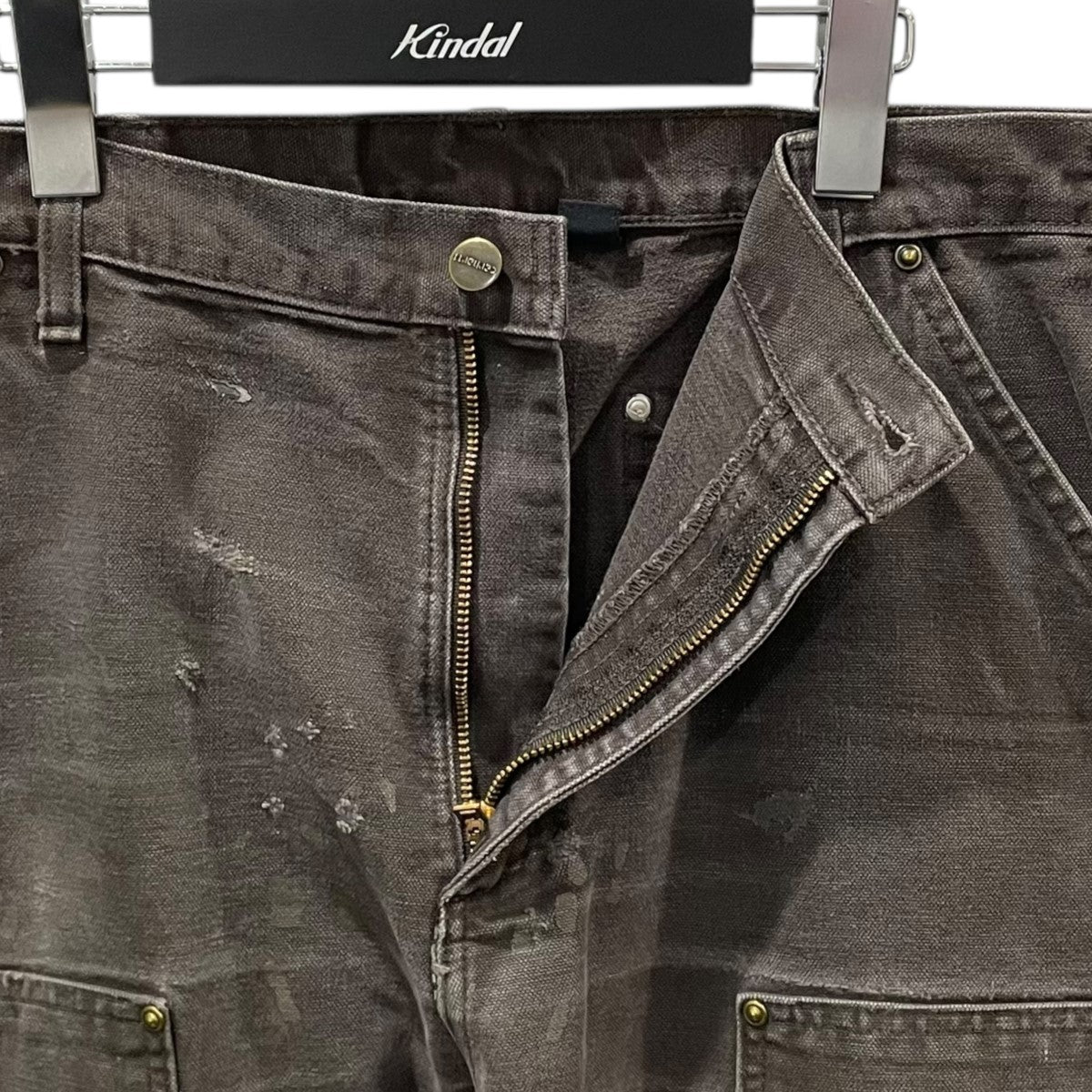 CarHartt(カーハート) 加工ダブルニーパンツ WASHED-DUCK DOUBLE