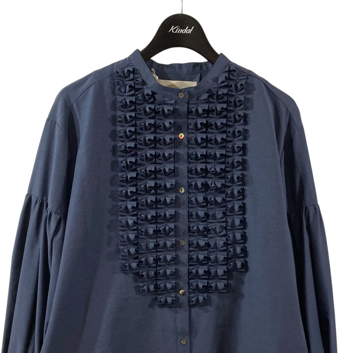 MARILYN MOON(マリリンムーン) Modern tuck frill washer blouse MARILYN MOON(マリリンムーン) Modern tuck frill washer blouse