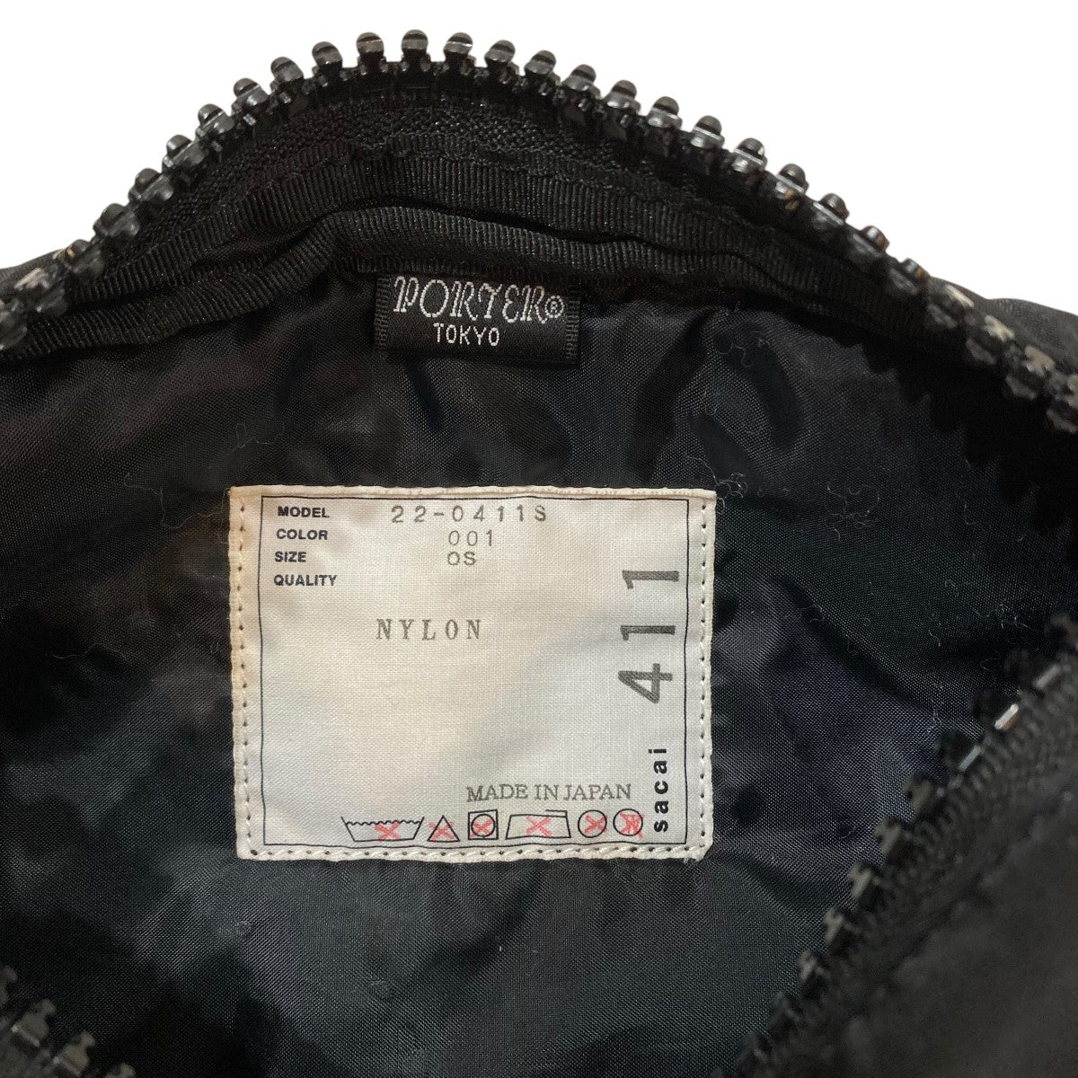 Sacai 22aw 未使用　タグ付 sacai(サカイ) 22AWTactical Bum Bagショルダーバッグ22-0411S