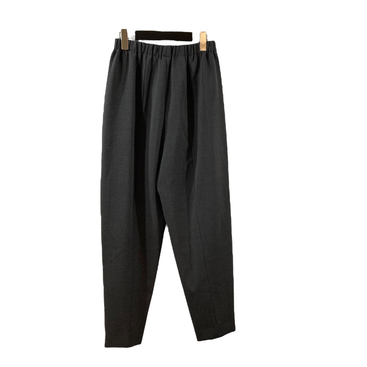 エンフォルド　ネイビー ゴムウエストパンツ ENFOLD _ STANCE ONLINESHOP