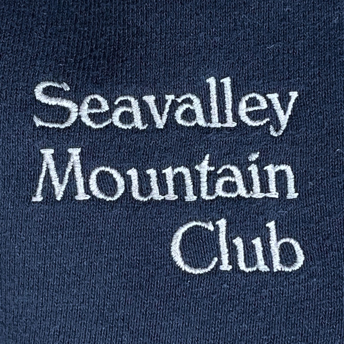 ★Sea Seavalley Mountain Club 新品未使用★ SEA(シー) 刺繍スウェットパンツ Seavalley Mountain Club