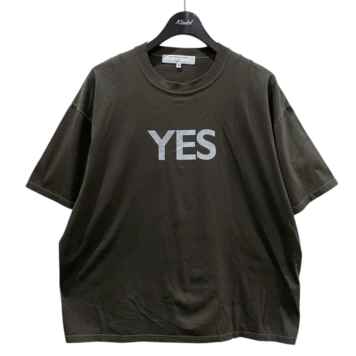 福袋・半額ポスター - クリーニング屋さん専用の通 プリントTシャツ HAMNETT Herman×KATHARINE Ron Yes イエス Tee トップス