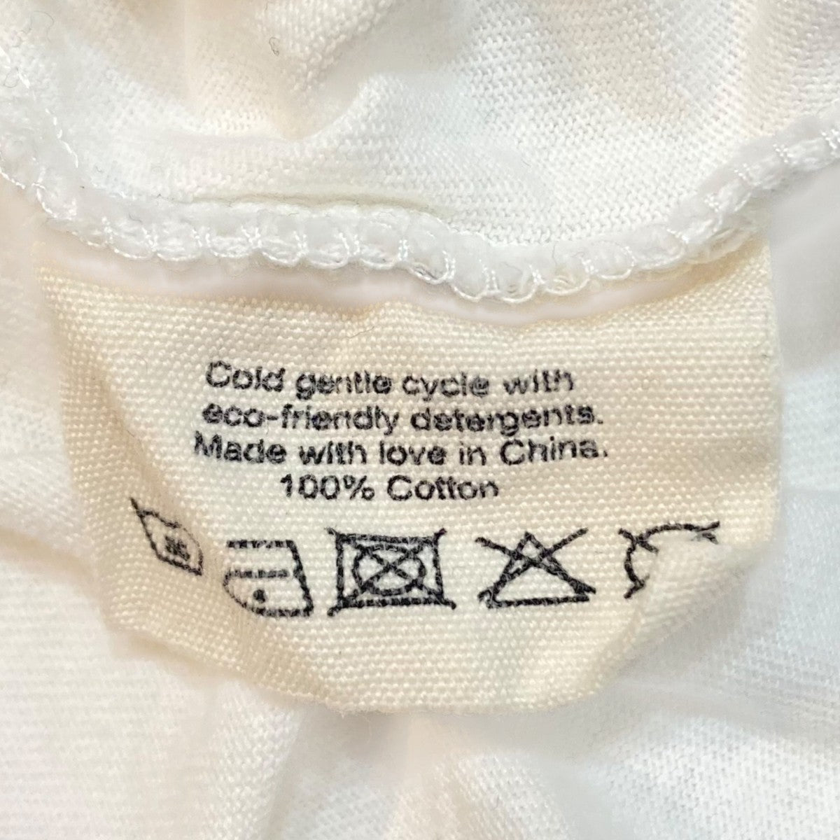 アラミンタ ジェームス ARMINTA JAMES CIAO CIAO Tシャツ バックプリントTシャツ ホワイト サイズ：S ARMINTA JAMES(アラミンタ ジェームス) CIAO CIAO Tシャツバック