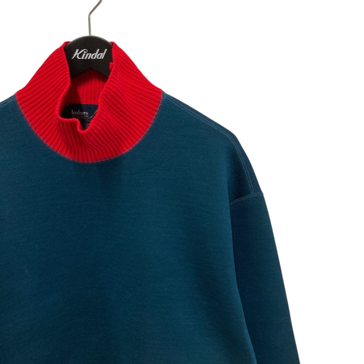 KOLOR(カラー) ハイネックトレーナー20WCL-T01201 20WCL-T01201