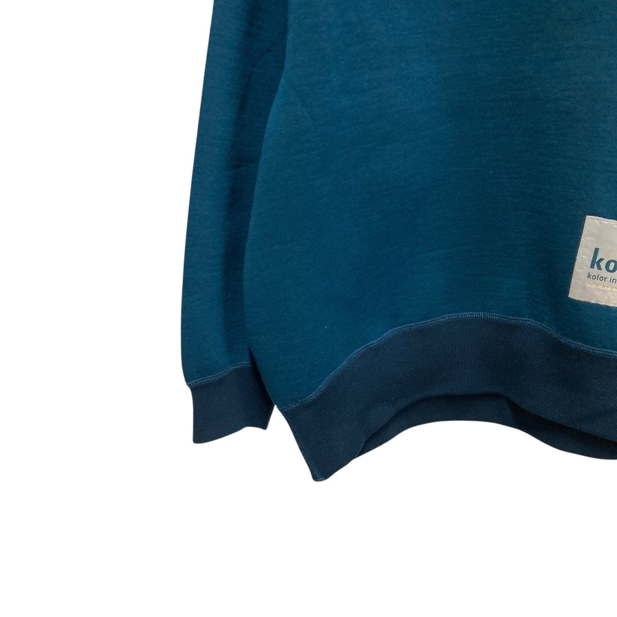 KOLOR(カラー) ハイネックトレーナー20WCL-T01201 20WCL-T01201