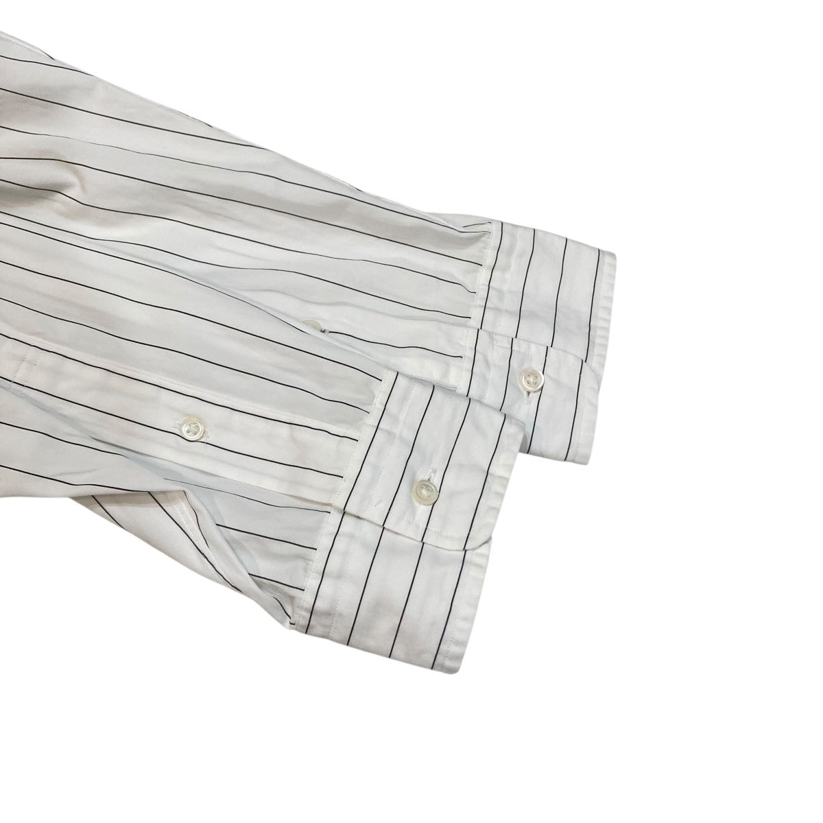 Thomas Mason L／S B．D Box ShirtストライプシャツGM201-50058