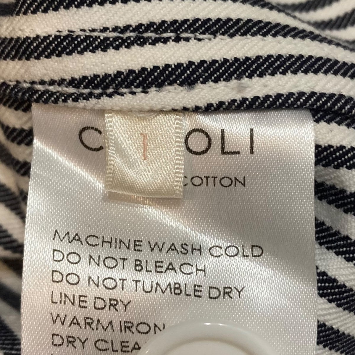 COMOLI(コモリ) ストライプ3BジャケットK01-01005 K01-01005