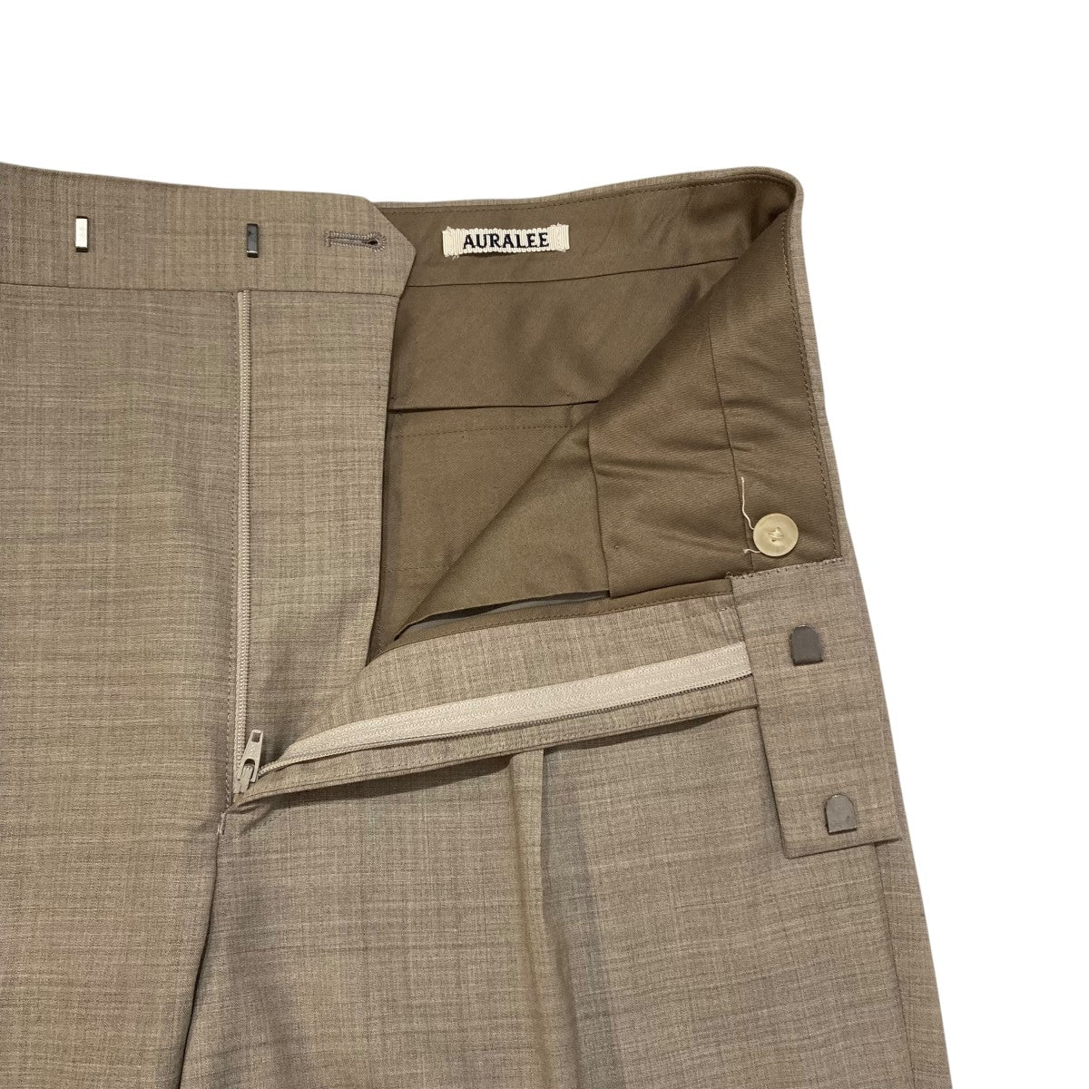 AURALEE(オーラリー) SUPER FINE TROPICAL WOOL SLACKSウール