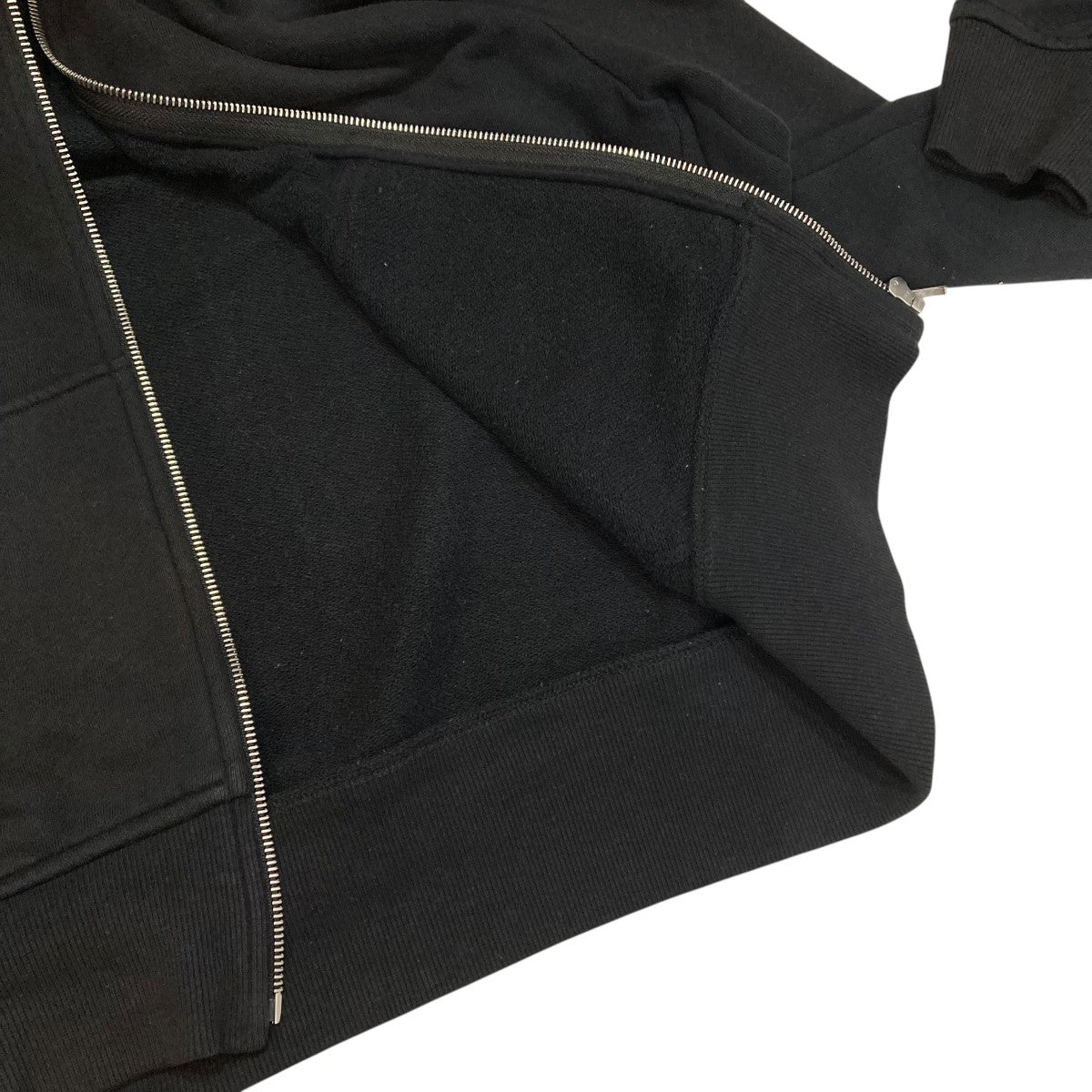 Omar Afridi(オマールアフリディ) フーデッドジップパーカー ブラック