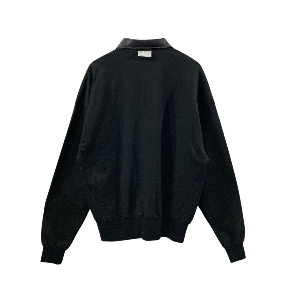 【美品】 プリーツプリーズ プリーツ ハーフジップ スウェット 黒 4 XL FREAK'S STORE/15oz HEAVY WEIGHT ハーフジップ スウェット プル