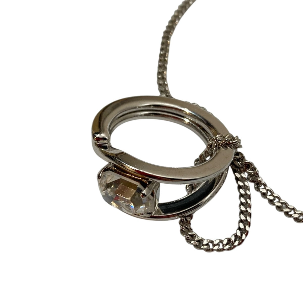 Maison Margiela(メゾンマルジェラ)シルバーリング ネックレス 中古・古着通販】Maison Margiela (メゾンマルジェラ) リング
