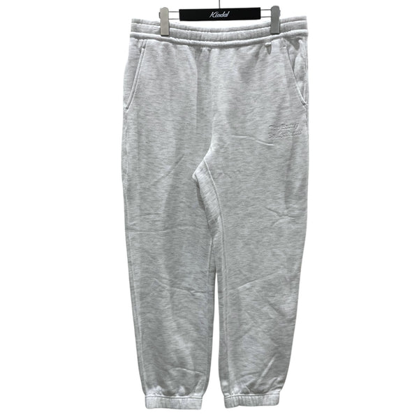 The Ennoy Professional スタイリスト私物 スウェットパンツ スタイリスト私物 エンノイ ennoy スウェットパンツ ブラック 黒白刺繍