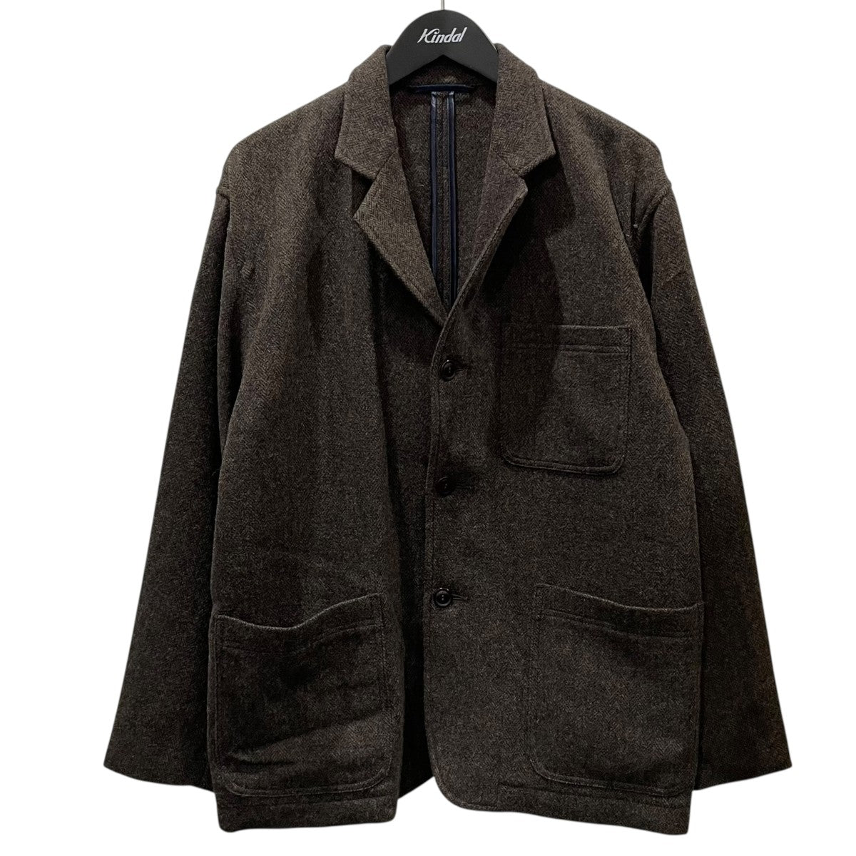 BROWN by 2-tacs(ブラウンバイツータックス) 3Bヘリンボーン