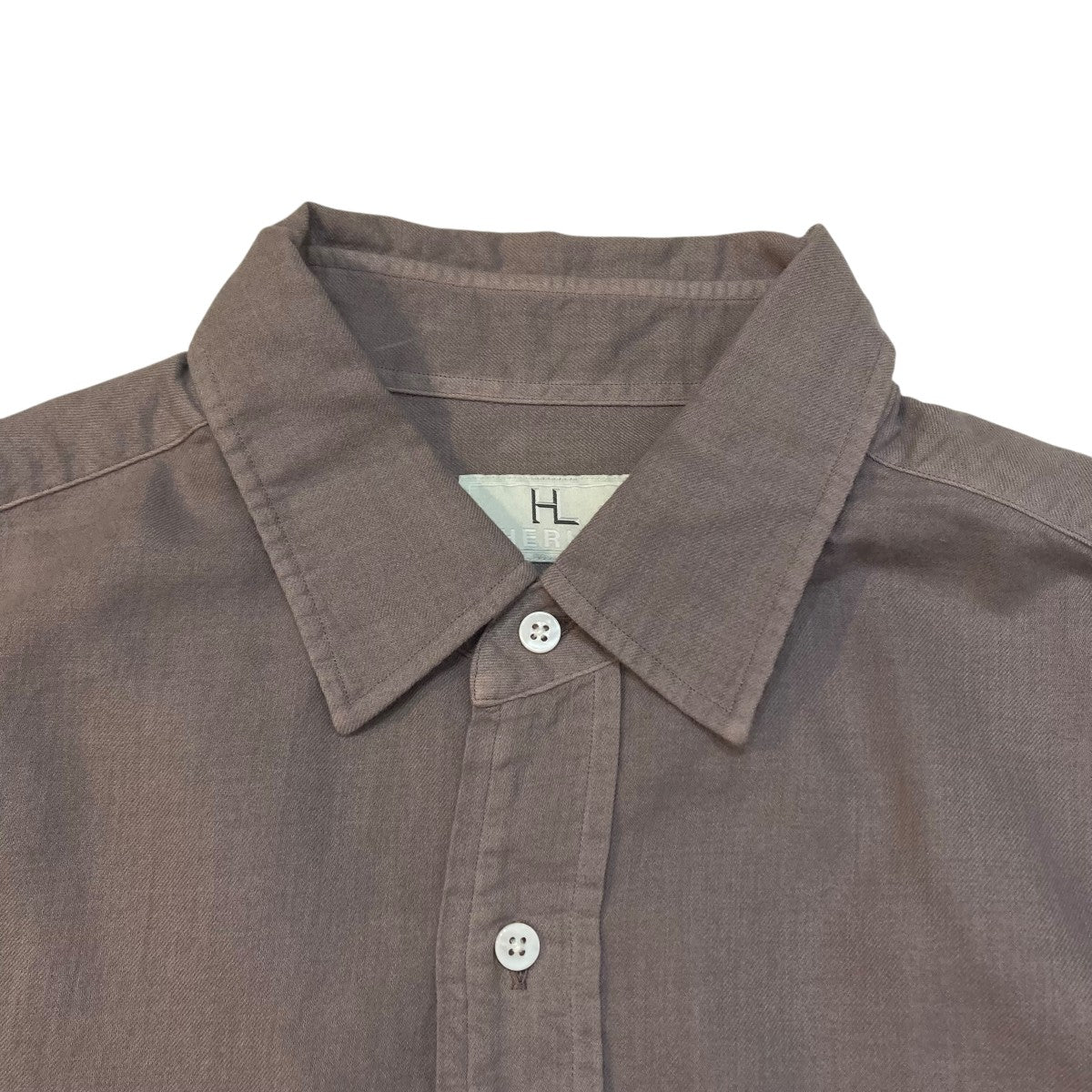 HERILL Cotton Cashmere Brush Work Shirtsコットンカシミヤワークシャツ22-050-HL-8020-3 古着・中古-3枚目のアイテム画像