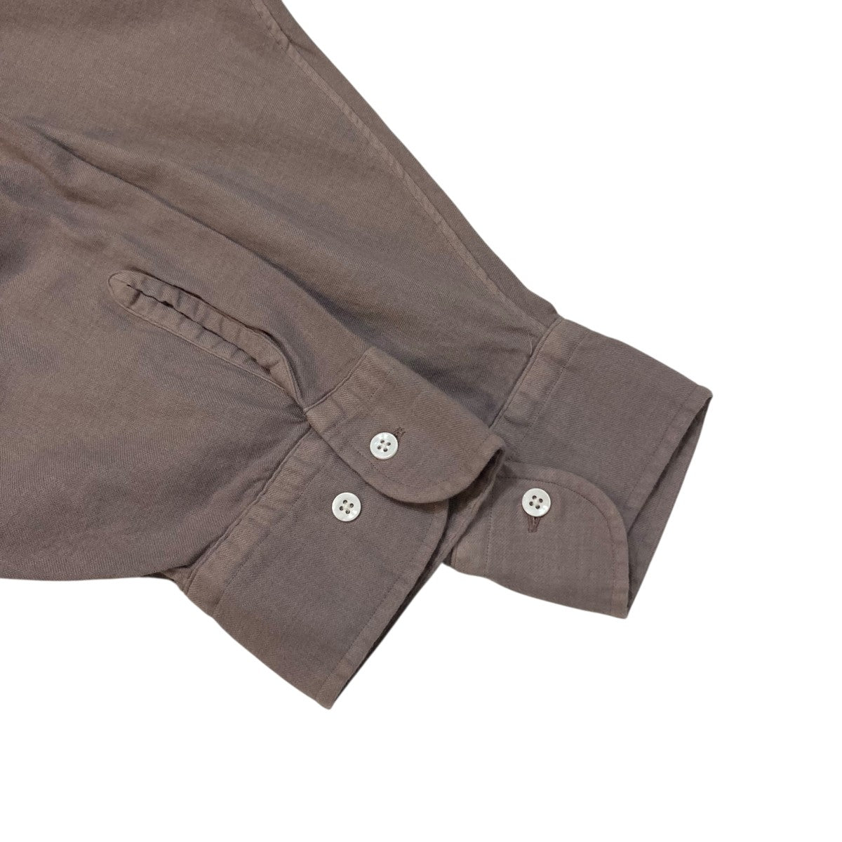 HERILL Cotton Cashmere Brush Work Shirtsコットンカシミヤワークシャツ22-050-HL-8020-3 古着・中古-4枚目のアイテム画像
