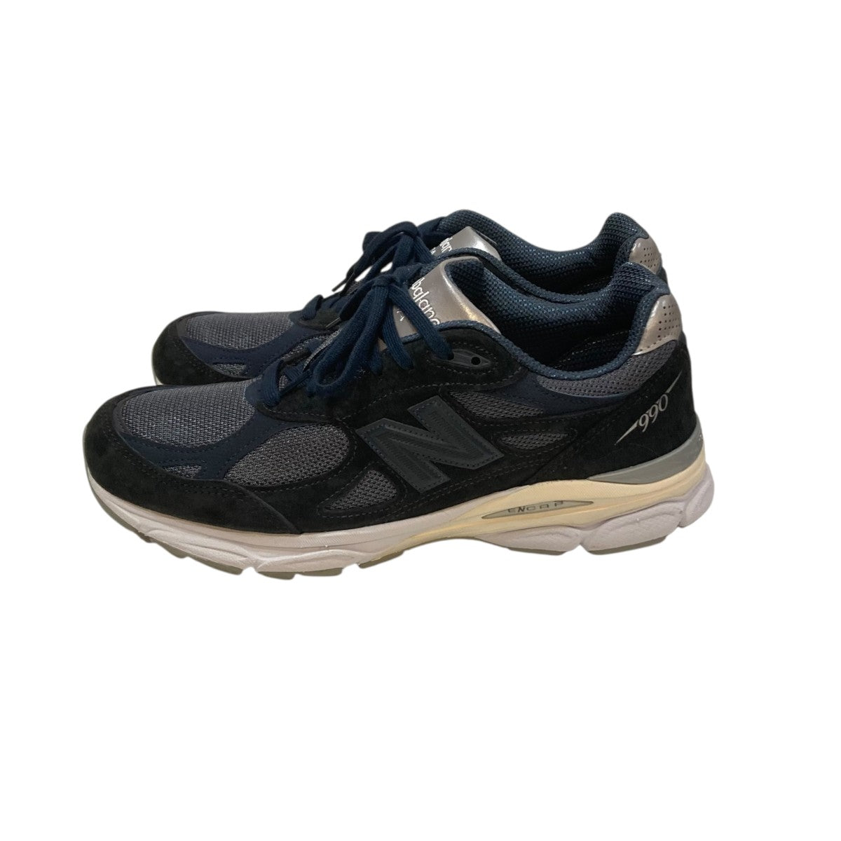 靴 m990ki3 m990 newbalance NEW BALANCE×KITH スニーカーM990KI3 M990KI3 ネイビー サイズ