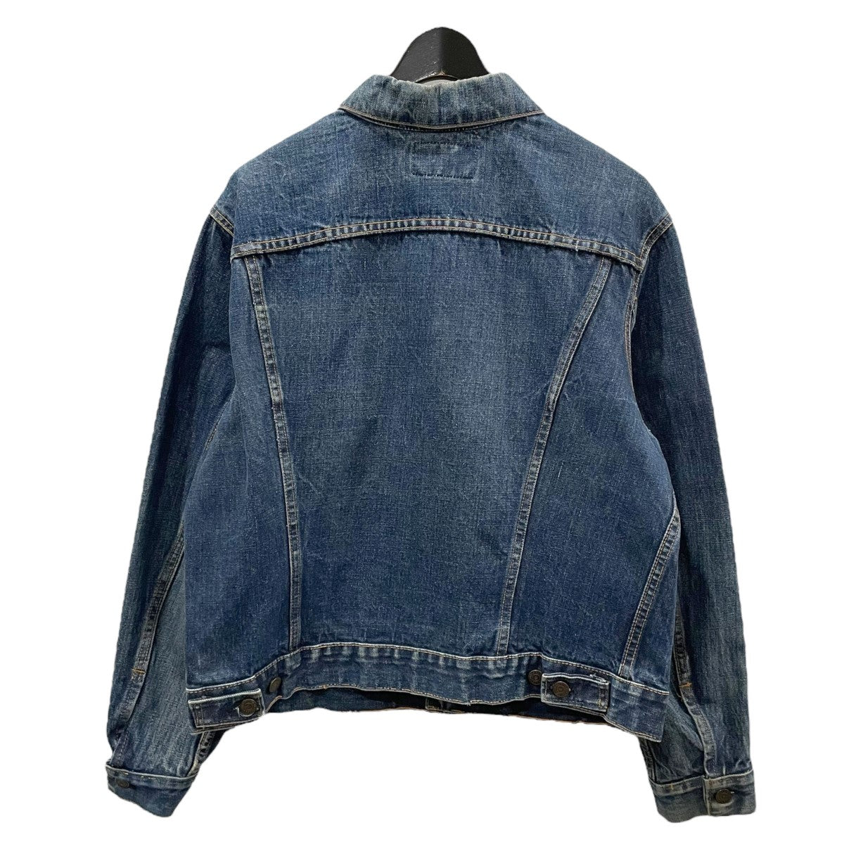 いおぱぱLevi's 70505 インディゴデニムジャケット Lサイズ Levi's リーバイス LEVI'S 60s 3rd デニムジャケット ボタン裏