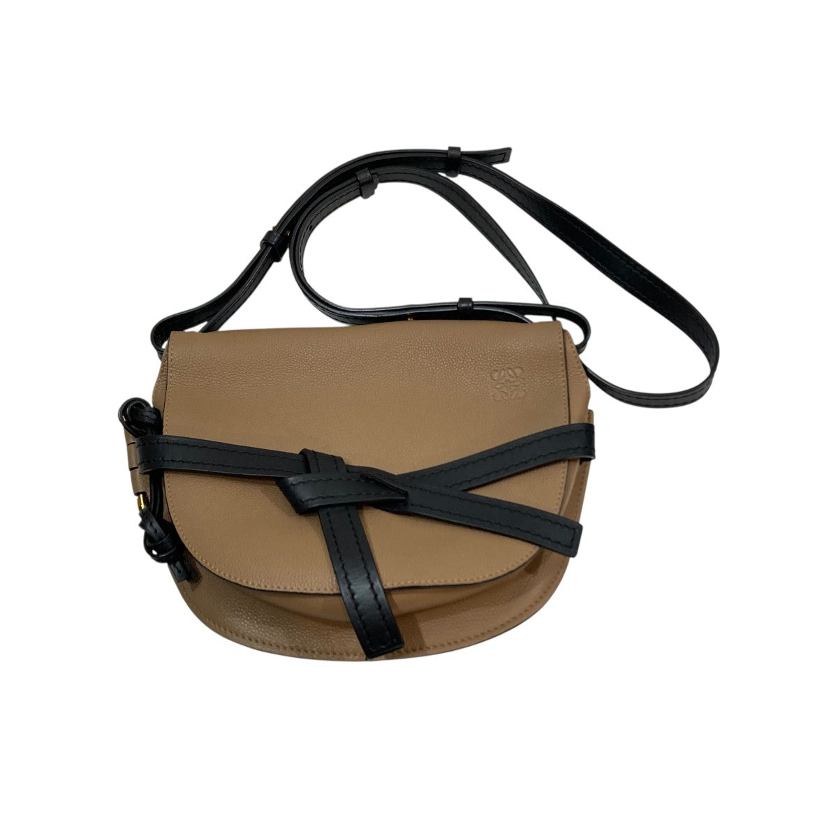 ☆LOEWE☆ゲートデュアル ショルダーバッグ 正規品 21新作 ロエベ ゲートデュアルレザー ロゴストラップバッグ ミニ