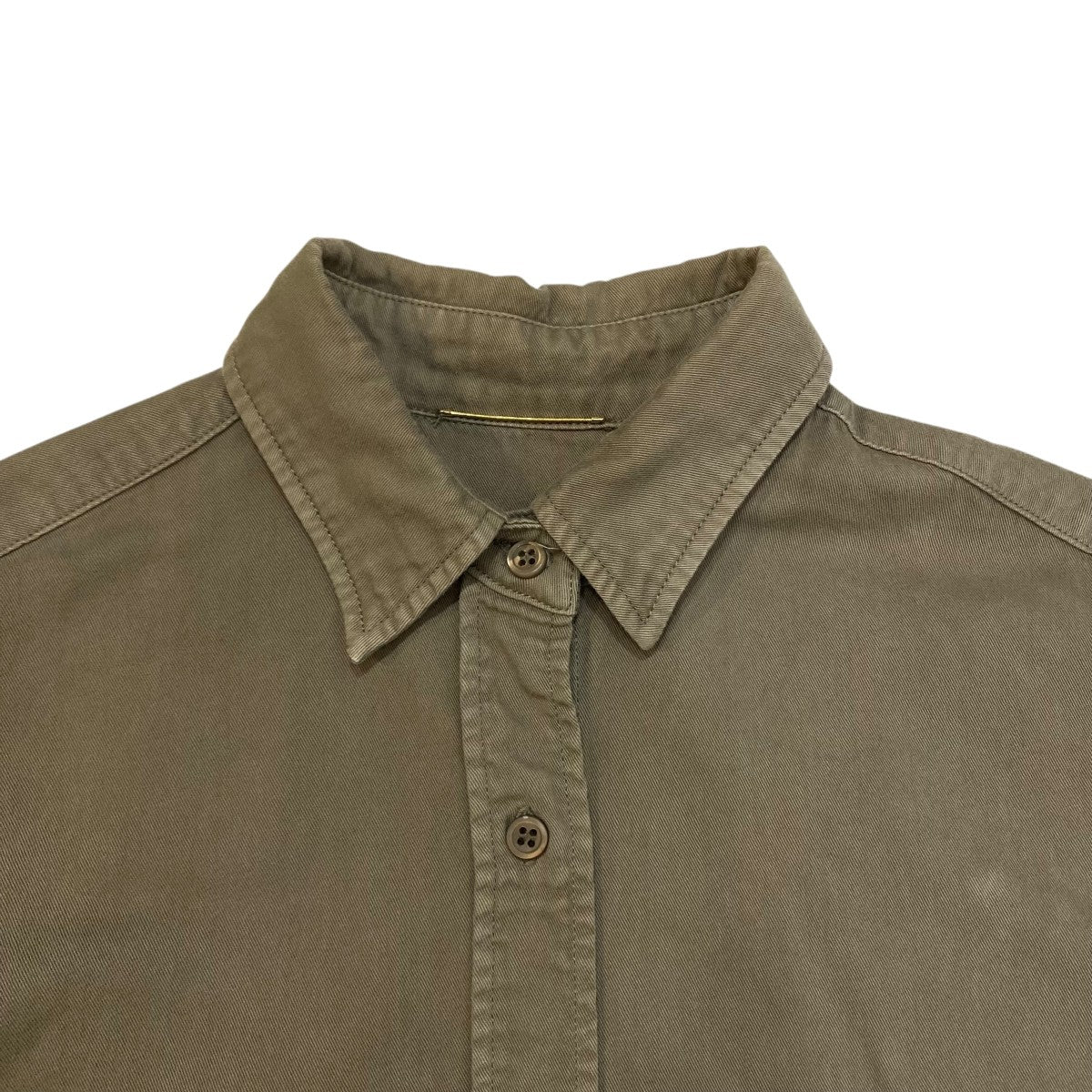 ドゥーズィエムクラス Deuxieme Classe badass レギュラーカラーシャツ 23-050-500-7050-1-0 オリーブ サイズ： Deuxieme Classe(ドゥーズィエムクラス) badassレギュラーカラー